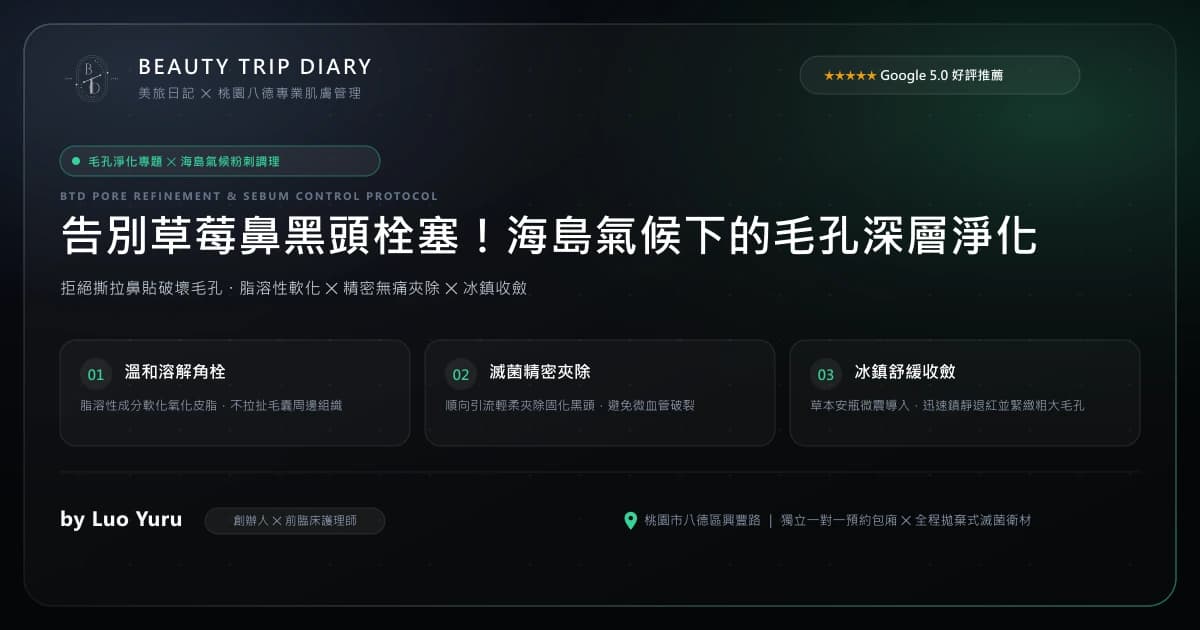 台灣黑頭與白頭粉刺清除指南：溫和無痛清粉刺技巧