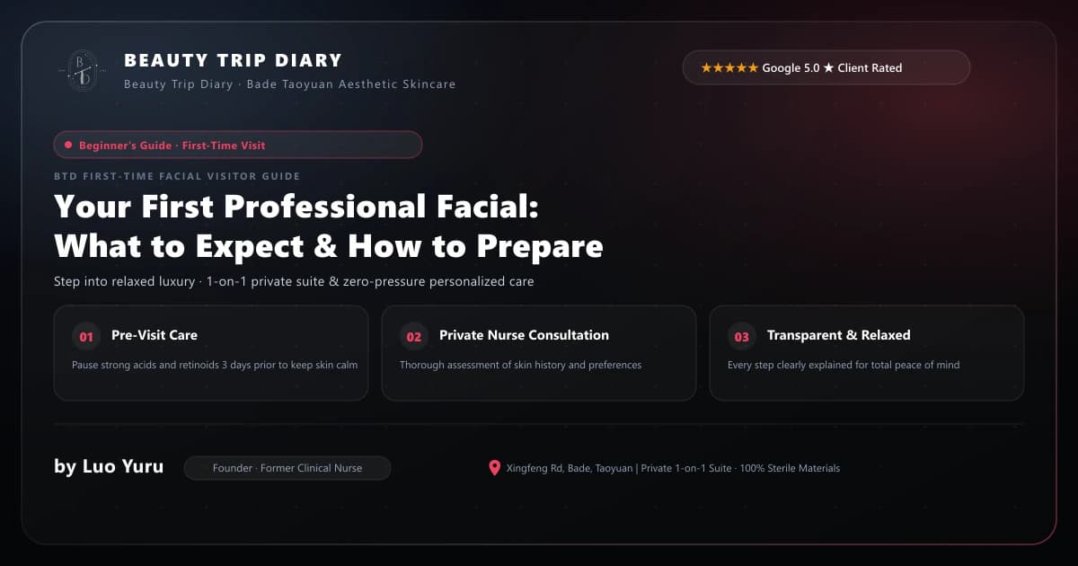 First-Time Facial Guide: What to Expect & Aftercare