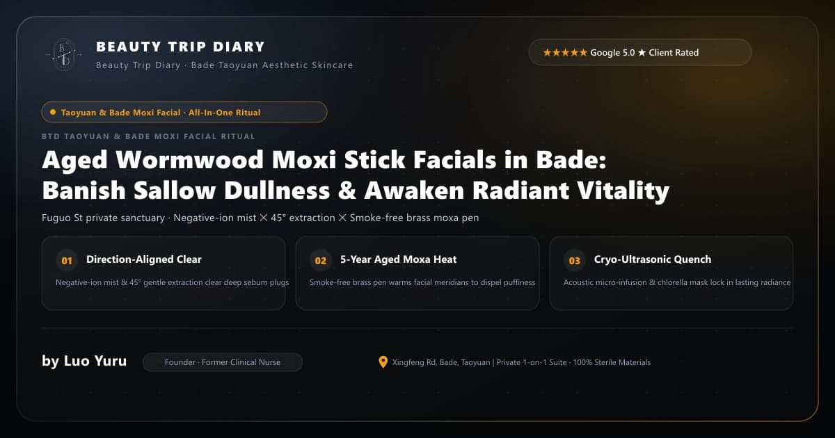 Wormwood Moxi Stick Facial Guide: Warm Herbal Care for Tired Skin