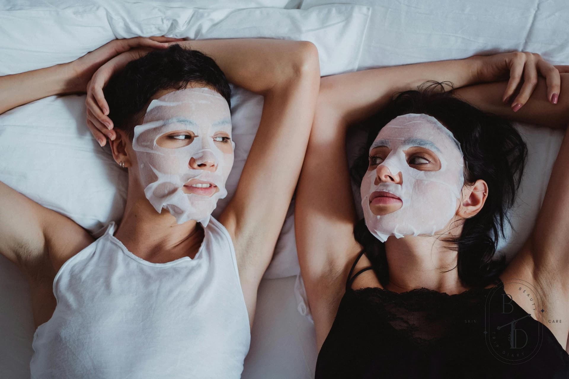 Soothing professional facial treatment