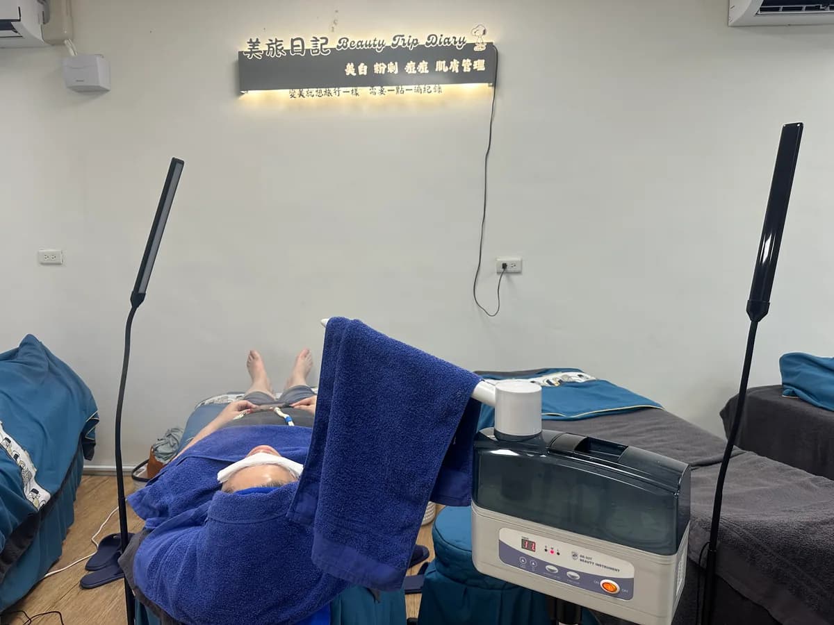 Private 1-on-1 tranquil skincare sanctuary for dull complexion care at Beauty Trip Diary in Bade, Taoyuan