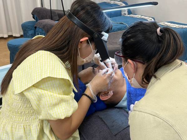 Customer Acne Removal Process